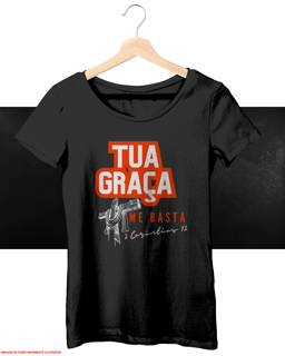 T-Shirt Feminina - Tua Graça me basta