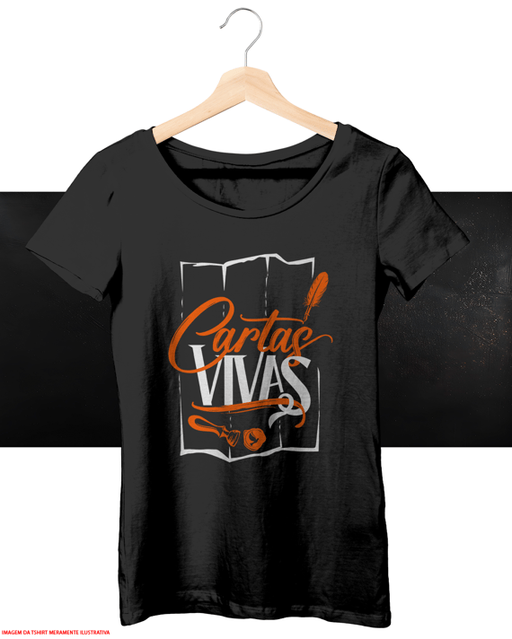 T-Shirt Feminina - Cartas Vivas