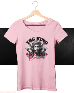 T-Shirt Feminina - Jesus Cristo the King
