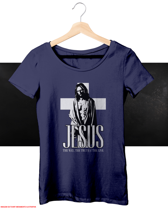 T-Shirt Feminina - Jesus Cristo