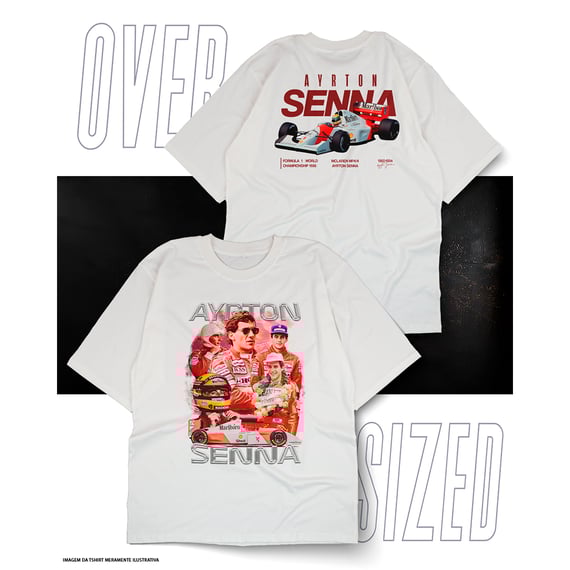 Oversized Premium - Ayrton Senna F1