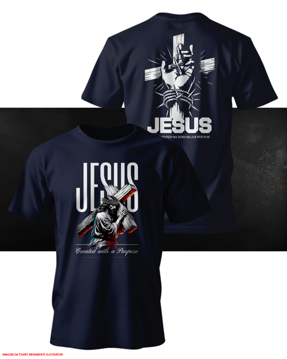 T-Shirt Unissex Premium -  Jesus Não Morreu 
