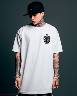 T-Shirt Oversized Unissex - Reconstruindo os muros