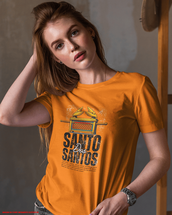 T-Shirt Feminina - Santos dos santos