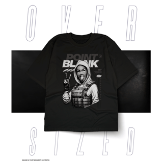 Nome do produto Oversized Básica Street Wear - Point Black