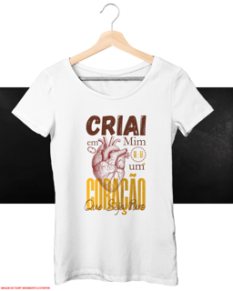 T-Shirt Feminina - Cria em mim