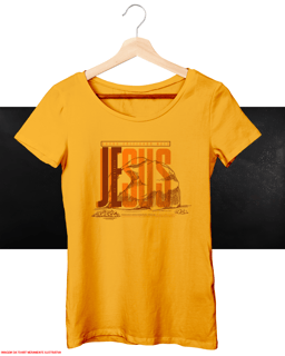 T-Shirt Feminina - Estou edificado em Jesus 