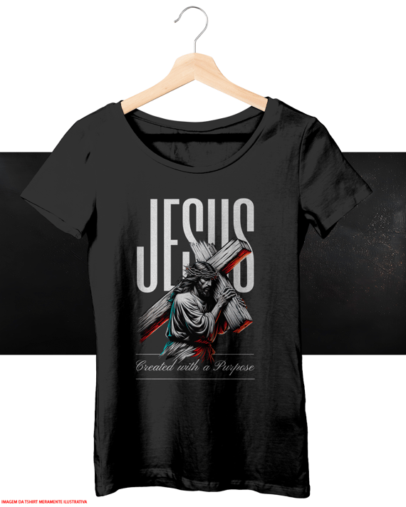 T-Shirt Feminina - Jesus Não Morreu 