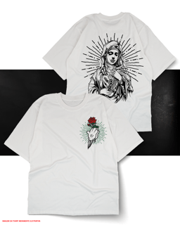 Nome do produto T-Shirt Oversized Unissex - Glória Glória Glória 