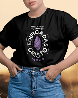 T-Shirt Unissex Plus Size - Edificadas em Cristo