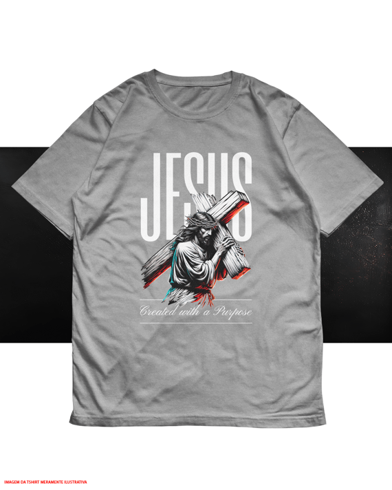 T-Shirt Unissex Plus Size - Jesus Não Morreu 