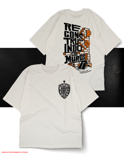 Nome do produto T-Shirt Oversized Unissex - Reconstruindo os muros