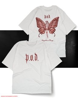 Nome do produto Payable On Death - POD - Cristã Band Oversized Unissex