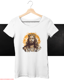 T-Shirt Feminina - Jesus Cristo