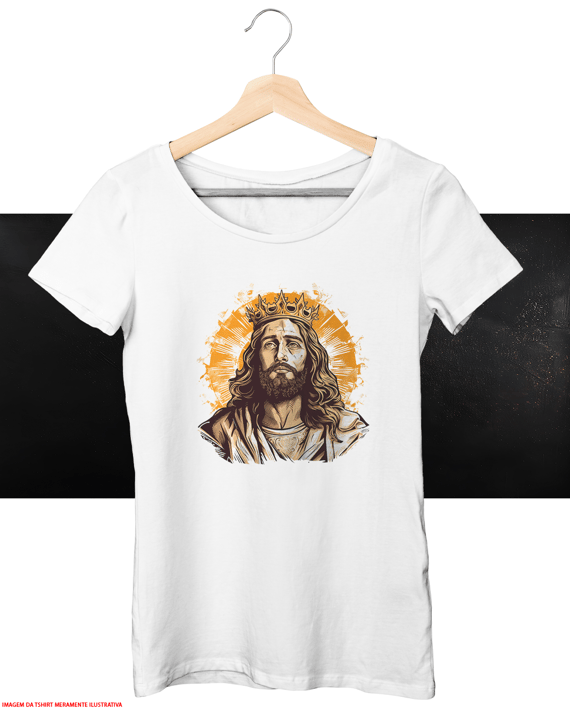 T-Shirt Feminina - Jesus Cristo