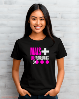 T-Shirt Feminina - Mais que vencedores