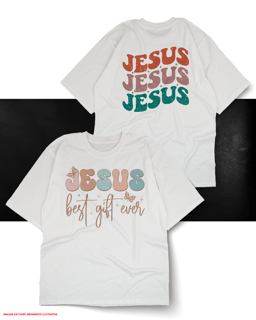 Nome do produto T-Shirt Oversized Unissex - Jesus best after ever