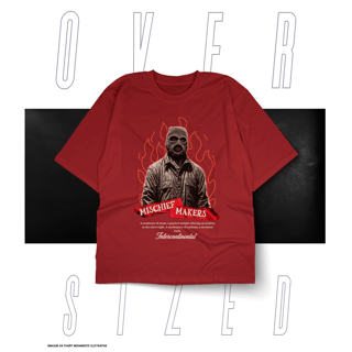 Nome do produto Oversized Básica Street Wear - Mischief Makers