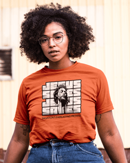 T-Shirt Unissex Premium - Jesus Saves