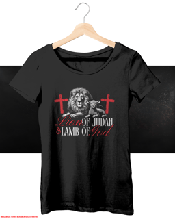 T-Shirt Feminina - Leão de Judá 