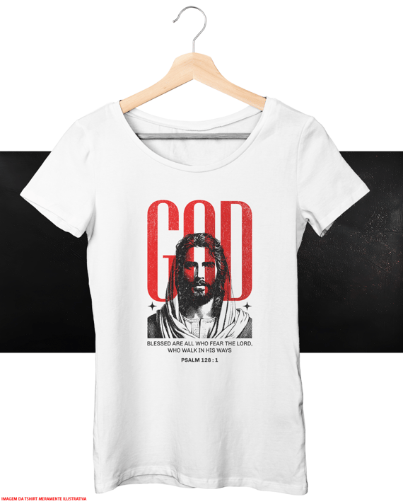 T-Shirt Feminina - God