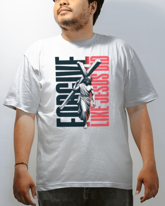 T-Shirt Unissex Plus Size - Like Jesus did