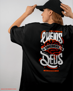 Nome do produto T-Shirt Oversized Unissex - Conhecereis a verdade