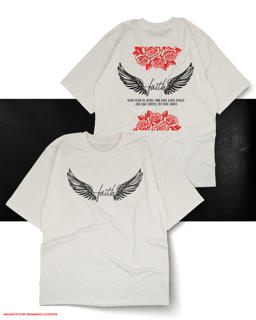 Nome do produto T-Shirt Oversized Unissex - Faith