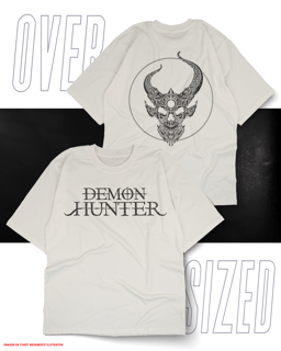 Nome do produto Demon Hunter - Cristã Band Oversized Unissex 