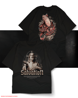 Nome do produto T-Shirt Oversized Unissex - Salvation