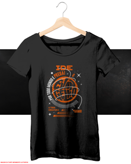 T-Shirt Feminina - Ide e pregai