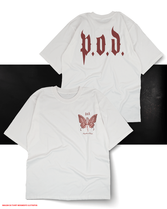 Payable On Death - POD - Cristã Band Oversized Unissex