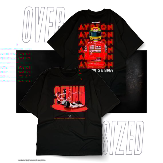 Oversized Premium - Ayrton Senna F1