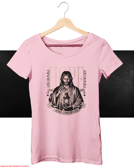 T-Shirt Feminina - Jesus Cristo