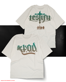 Nome do produto Payable On Death - POD - Cristã Band Oversized Unissex