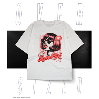 Nome do produto Oversized Básica Street Wear - Red Girl