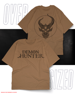 Demon Hunter - Cristã Band Oversized Unissex 