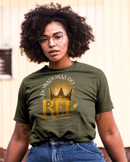 Nome do produto T-Shirt Unissex Premium - Adoradoras do rei