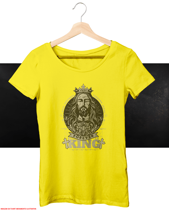 T-Shirt Feminina - Forever King