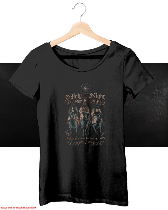 T-Shirt Feminina - Holy Night