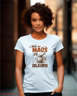 T-Shirt Feminina - Nas mãos do oleiro