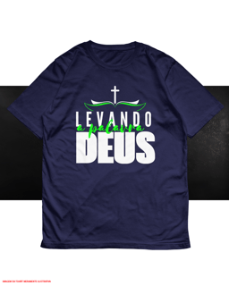 Nome do produto T-Shirt Plus Size - Levando a palavra de Deus