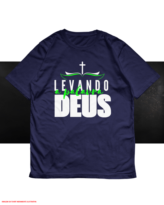 T-Shirt Plus Size - Levando a palavra de Deus
