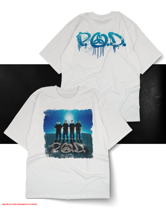 Payable On Death - POD - Cristã Band Oversized Unissex