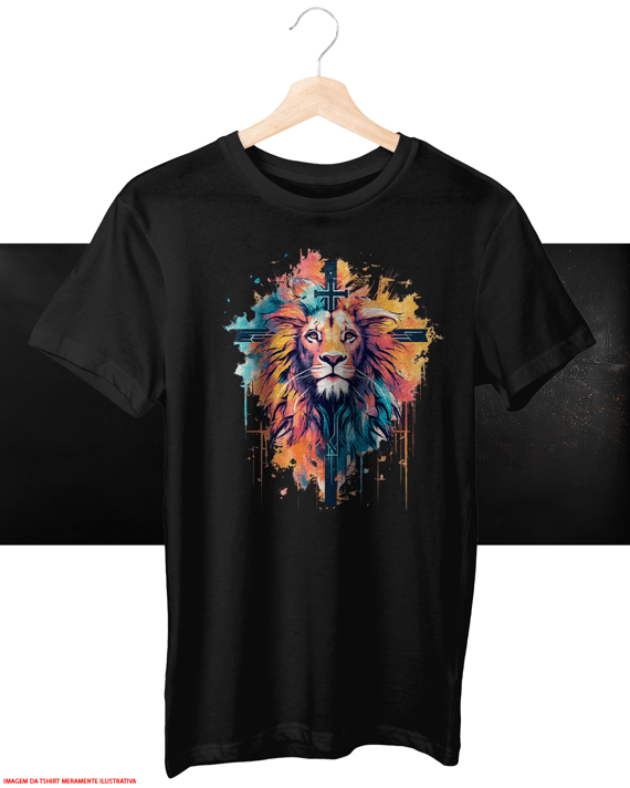 T-Shirt Unissex - Leão de Judá 