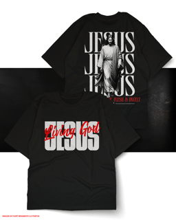 Nome do produto T-Shirt Oversized Unissex - Jesus living God