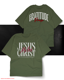 T-Shirt Oversized Unissex - Jesus Christ