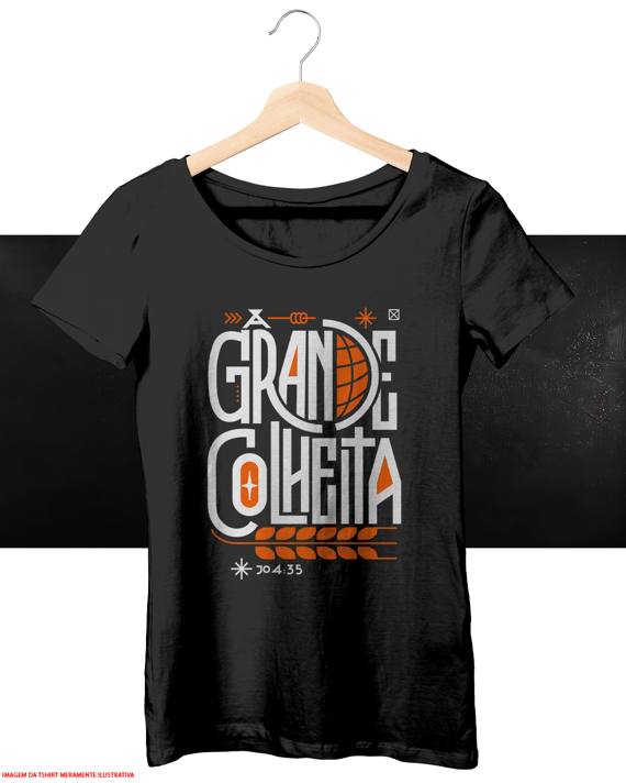 T-Shirt Feminina - A grande colheita