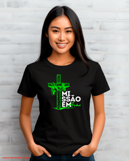 T-Shirt Feminina - Missão em ação 