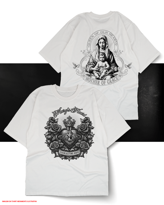 T-Shirt Oversized Unissex - Mary